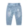 Jeans CROAL CHERIE Fashion Children Ripped Jeans Kids Boys Jeans Girls Jeans Denim Pants For Teenagers Boys Toddler Jeans Kids Clothes 230617