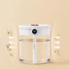 Other Home Garden est 2L Double Nozzle Air Humidifier With LCD Humidity Display Large Capacity Aroma Essential Oil Diffuser For Bedroom 230617