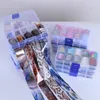 Verpackungspapier Nageltransferfolie Papieraufkleber Designer-Set Nail Art Aufkleber Blumen Selbstklebend Tropic Starry Nageldekoration Zubehör Wraps 230617