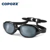 COPOZZ Schwimmbrille Männer Frauen Erwachsene Schwimmbrille Professionelle Antibeschlag-Pool-Schwimmbrille Brillen -1,5 bis -7 230617