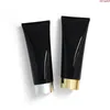 200 ml Black Glossy Cosmetic Soft Tube Travel Makeup Squeeze Sub-Bottling Refillable Packaging Containers Lotion Slang 30 st/Lothigh Qty Nhano