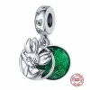 925 Sterling Silver Charms för pandora smycken pärlor armband skor väska läppstift serie charm set pendelli diy