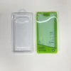 Universal White Green Quick Packing Box For Mobile Phone Case PVC Blister Drawing Display Dustproof Package Box For Cover Shell