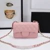 Bolsas Crossbody Sacos de Corrente Saco de Canal de Luxo Genuíno Couro Moda Bolsa de Ombro Flap Bag Alta Qualidade A Sacola Designer Mulheres Bolsas Caviar Pele Mini Bolsa