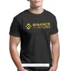 Herr t-shirts binance mynt cryptocurrency gruvarbetare tshirt för män futures mjuk fritid tees t shirt trendig fluffy 230617