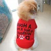 Mode Haustier Versorgung Hund Kleiden Welpen Baumwolle t-shirt Katze Hund Kleidung T-shirt 2 Farben 4 Größen Rawlw