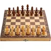 チェスゲーム大型磁気木製の折りたたみチェスセットフェルトゲームボード39cm*39cmインテリアストレージ大人の子供ギフトファミリーゲームチェスボード230617