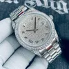 Diamond Watch Mens Automatic Mechanical Watches 41mm Sapphire Women Orologio da polso impermeabile in acciaio inossidabile 904L Montre de Luxe