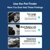 Andra hundförsörjningar PET GPS Bluetoothlocator Anti-Lost Collar Dog Cat Smart Positioning Tracker Lätt spårning Lokaler Pet Supply Drop Ship 230617