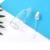 Bouteilles de parfum d'huile essentielle en verre transparent, flacon compte-gouttes avec Pipette de réactif liquide avec capuchon argenté, pointe blanche, 5-100ml Sxwor