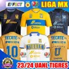 Camisolas de futebol especiais NAUL Tigres 2022 2023 Third Black GIGNAC 21 22 23 MEN WOMEN Home Away 3rd 7 Stars LIGA MX Football Shirts