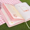 Kawaii Cherry Baby PU Cover 2023 Journal Notebook Planner Diary Agenda Notepad Birthday Gift School Stationery