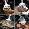 BBQ Tools Accessories FAIS DU Barbecue Tongs BBQ Food Tongs Clip Fish Steak Stainless Steel Grilling Tong Camping Outdoor Kitchen Tool Accessories 230617