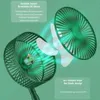 NEW Strong wind Portable Fan Foldable Table Desk Fan Telescopic Floor with 2600mah Battery