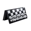 Schaakspellen 25/36cm groot formaat Middeleeuwse schaaksets met magnetisch groot schaakbord 32 schaakstukken tafel Carrom bordspellen figuursets szachy 230617