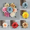 Dekorativa blommor 10st Delikat DIY Bröllop Högkvalitativ vit Silk Fake Roses Flower Faux Artificial