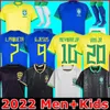 BRÉSIL 2023 maillots de football Camiseta de futbol PAQUETA RAPHINHA maillot de football maillots MARQUINHOS VINI JR brasil RICHARLISON 2022 HOMME kit enfant femme NEYMAR
