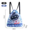 Sac de natation pour enfants en plein air humide et sec séparation sacs de lavage mode enfants sac à dos plage sangle de rangement épaule Animal sac à main