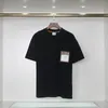 2023Mens Designer T Shirt Big V Men Women Short Sleeve Hip Hop Style Black White Orange Tees Size M-3XL###