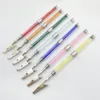 Cool Long Smoking Glitter Diamond Decoration Colorful Portable Bracket Clip Support Dry Herb Tobacco Preroll Cigarette Cigar Holder Fixed Clamp Tongs Tips