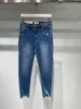 Kvinnors jeans Föredragspris Kvinnor 2023 Summer Style Capis Pencil Slim-Fit Pants