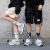 Мужские носки 3 пары подарочных коробочек мужской и женской хлопковой уличной вихревой вихрек высокий краситель хараджуку хип-хоп пара мод