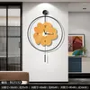 Wall Clocks Large Alarm Clock Art Mural Restaurants Silence Bedrooms Mechanism Luxury Reloj Pared Minimalist Decoration ZLXP