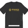 Herr t-shirts binance mynt cryptocurrency gruvarbetare tshirt för män futures mjuk fritid tees t shirt trendig fluffy 230617