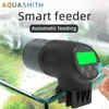 Alimentadores Alimentador Automático Tempo do Tanque de Peixes Alimentação Automática Alimentador Inteligente de Peixes Alimentador Automático de Tartaruga Pequena Rotação 360°