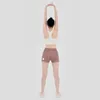 LL Yoga hotty hot short elasticba Gym Workout Shorts Women Antisweat High Waist Drawstring Running Sport Shorts with Pocket