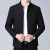 Vestes pour hommes 2023 printemps hommes d'affaires casual mâle vêtements d'extérieur légers Slim Fit couleur unie manteaux homme Streetwear Baseball