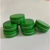 30ml verde caixa de lata vazia latas de chá vela de alumínio frascos de creme recipiente de cosméticos recipiente de presente de ano novo embalagem 50pcsgoods Igikw