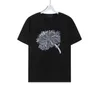 23SS Designer T-Shirt Top Herren T-Shirts Herrenmode Studio Letter Jacquard Paris Fashion T-Shirt Kurzarm Luxurys T-Shirts M-3XL