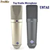 Ansikte U87AI -studiomikrofon, U87AI U67 M149 TLM103 TLM 107 Toppkondensorinspelning av mikrofon, högkvalitativ superkardioidmikrofon, med