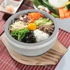 Bowls Stone Bowl Stoare Pot Dolsot Bowal Korean Cookware Noodle Bibimbap Ceramic Cooking