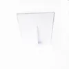 Sacchetti per gioielli Orecchini a forma di torre pendenti in velluto grigio Anello Orecchini a bottone Mostra Espositore in plastica Supporto per organizzatore Scatola per vetrina