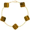 Moda Clássico Charme Pulseiras Pulseira Corrente Ouro 18K joias de aço inoxidável pulseira geométrica moda