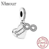 Для Pandora Charms Authentic 925 Серебряные бусины давит мою прекрасную семью жены лучшего друга