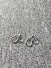 Boucles d'oreilles à tige haute qualité espagne exquise mode 925 argent couleur activité Simple bijoux cadeaux Fit Unode50