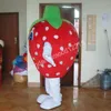 Rendimiento Tasty Red Strawberry Mascot Disfraces Carnival Hallowen Gifts Unisex Adultos Fancy Party Games Outfit Holiday Outdoor Advertising Outfit Suit