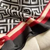 Szaliki projektant zimowy jedwabny szalik Kobiety moda jakość miękkie żeńskie szale faulard bandana plażowe okładki