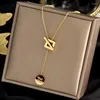 Catene Special Design Gold Geomatrical Neckless per le donne Gioielli alla moda Moda femminile Regali per ragazze Accessori