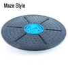 Twist Boards Latest Yoga Balance Board Disc Stability Round Plates Exercise Trainer for Fitness Sports Waist Wriggling 230617