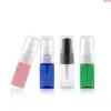 100pcs 10ML rosa/azul PET Cosmetic Packaging frascos de creme vazios loção de plástico Frasco com bomba, dispensador recipiente da bomba bom qtde Pwgwr