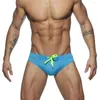 Women's Swimwear Solid Men's 2023 Low Waist Beachwear Men Swimsuits Sea Surf Quick Dry Bathing Suit Mens Swim Briefs Bikini Pocket Tanga