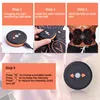 Integrerad fitnessutrustning EMS Muscle Stimulator Abdominal Musculaire Elektrostimulering Elektro Stimulateur Abs Hem Gym Gym Belly Arm Massage USB Laddas 230617