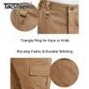 Pants TACVASEN Ripstop Cargo pantalon hommes travail pantalon pleine longueur tactique chasse randonnée militaire armée pantalon Police formation pantalon