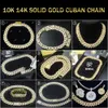 15mm 10k 14k catena cubana Moissanite in oro massiccio simmetria polacca all'ingrosso Vvs catena cubana Moissanite Miami