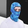 Bandanas Summer Riding Outdoor Sports Protective Headgear Sunscreen Camouflage Single Silk Mask Tactics vandring Sandproof