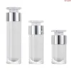 15ml 30ml 50ml Vide Pompe Vide Airless Bouteilles Maquillage Maquillage Crème Pour Le Visage Lotion Gel Douche Contenants De Voyage 10pcs / lotgoods Jajxw